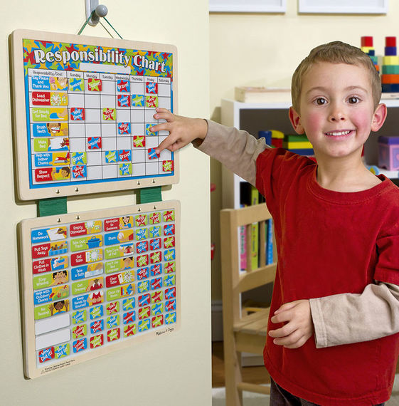 Melissa & Doug: Magnetic Responsibility Chart image