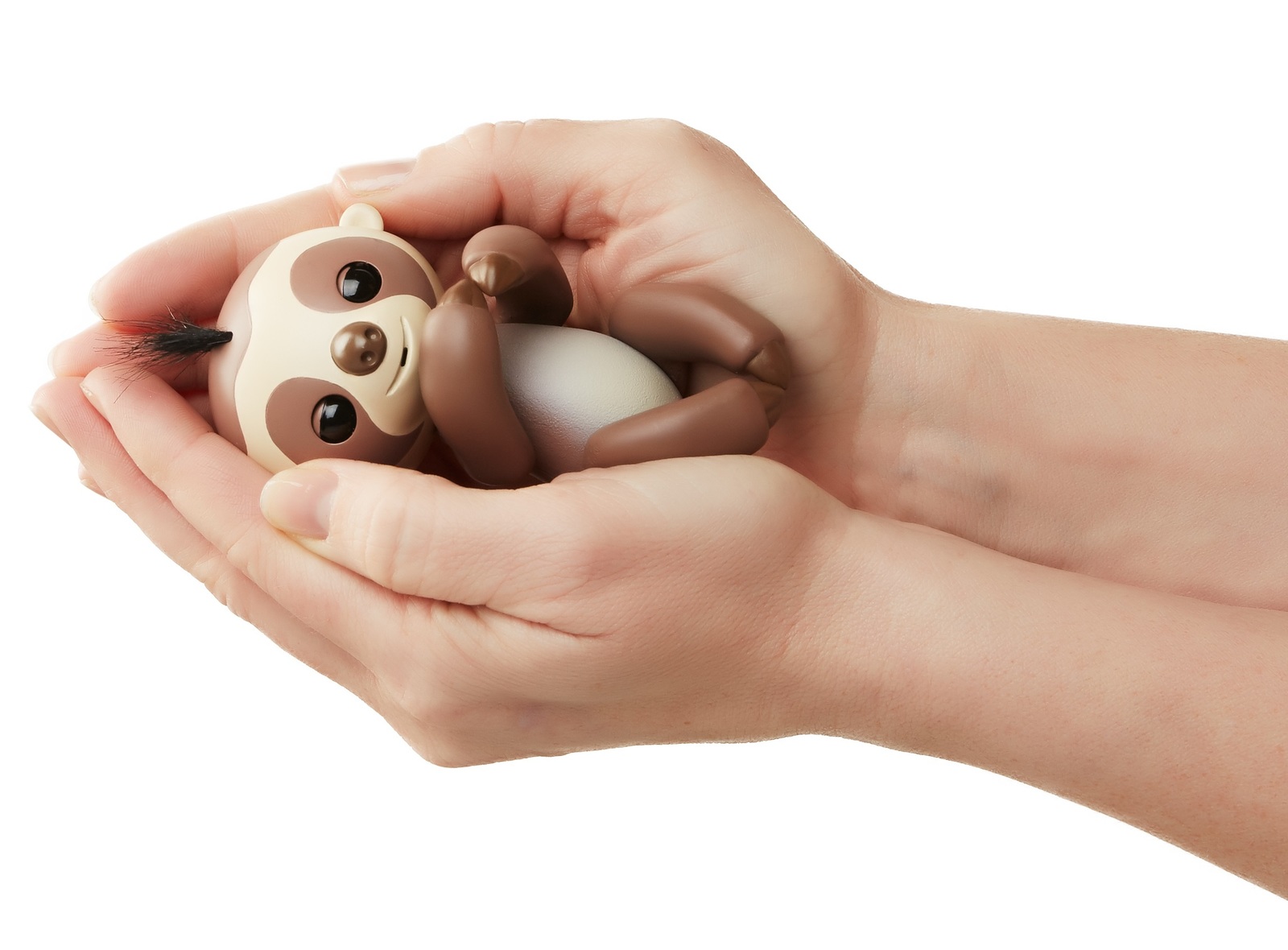 Fingerlings: Interactive Baby Sloth - Brown