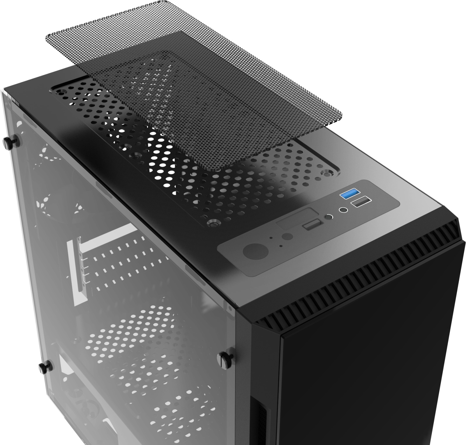 Xigmatek Nemesis M Mini Tower Case Black