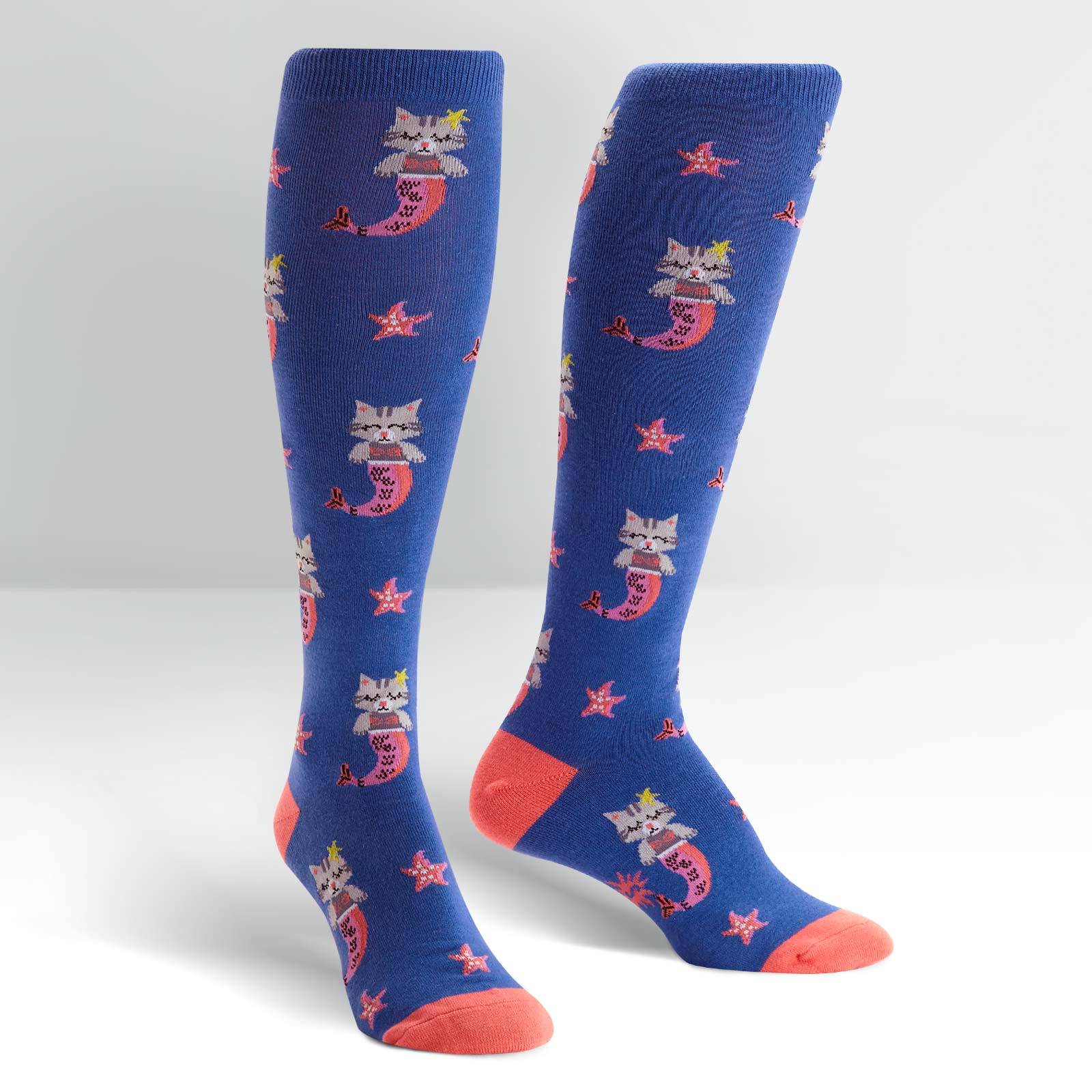 Women's - Purrmaid Knee High Socks image