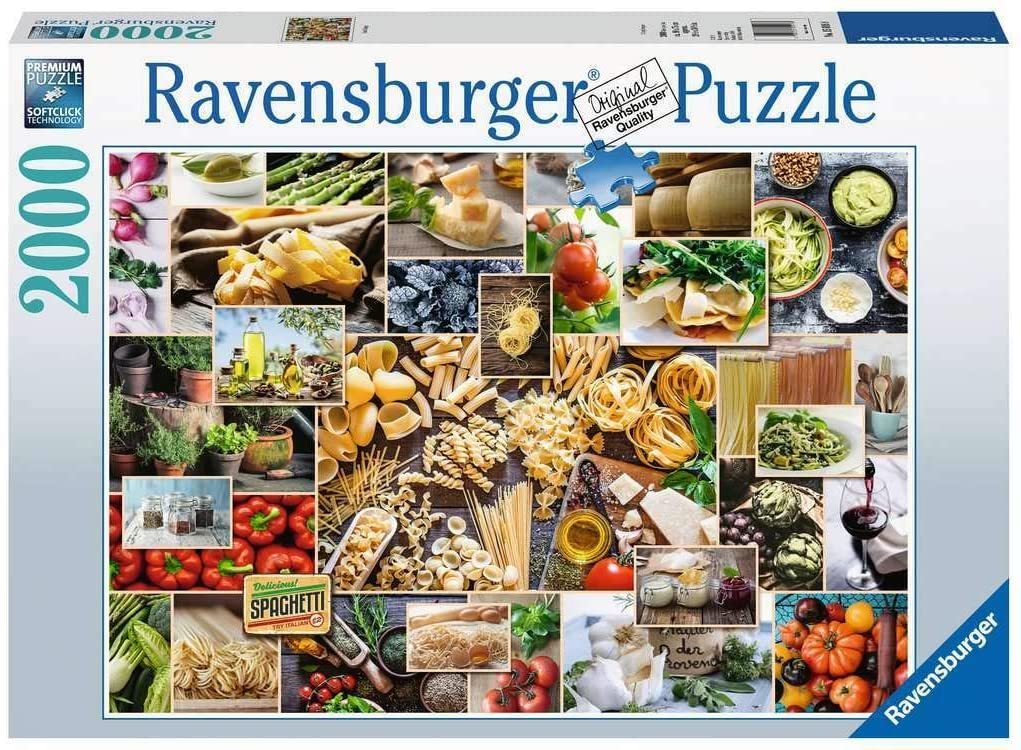 Ravensburger Jigsaw Puzzle Food Collage Board Game at Mighty Ape NZ