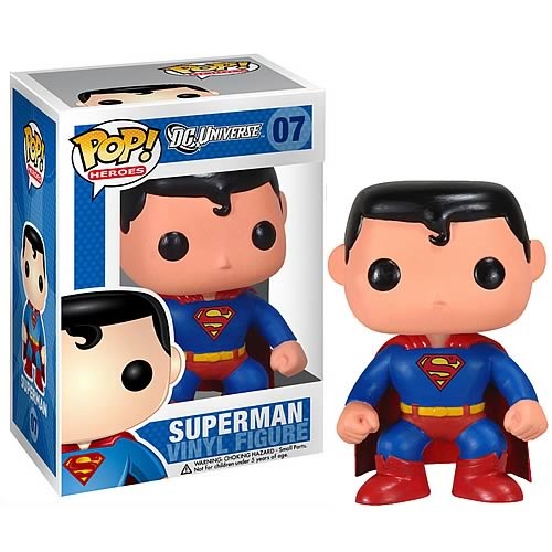 Superman Pop! Heroes Vinyl Figure image