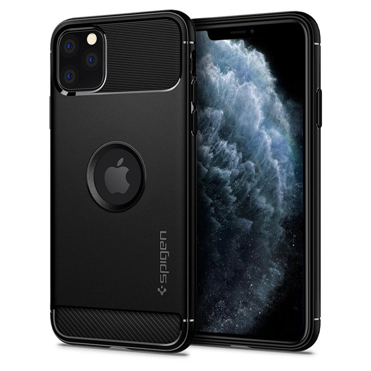 Spigen iPhone 11 Pro Max Rugged Armor Case at Mighty Ape NZ
