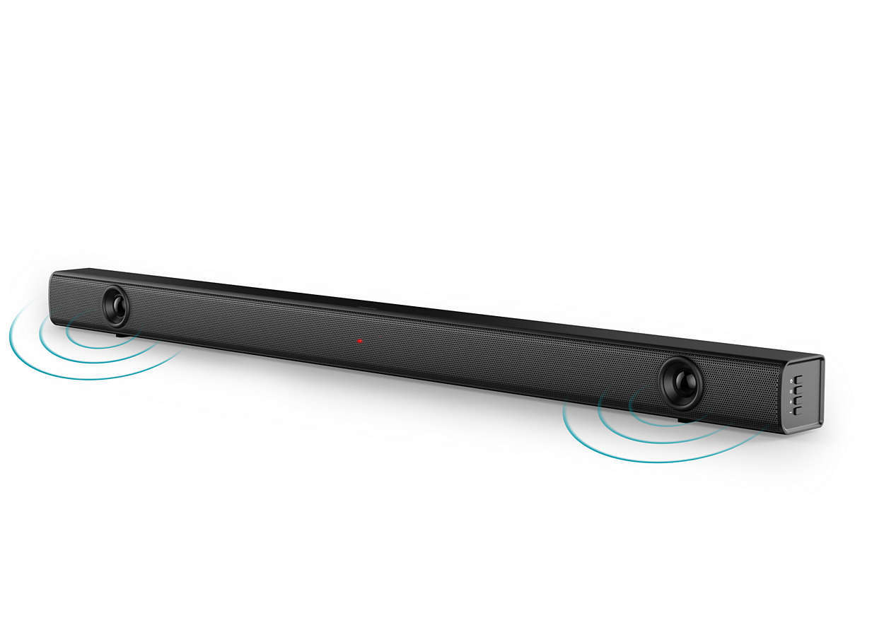 Philips 2 Channel Soundbar at Mighty Ape Australia