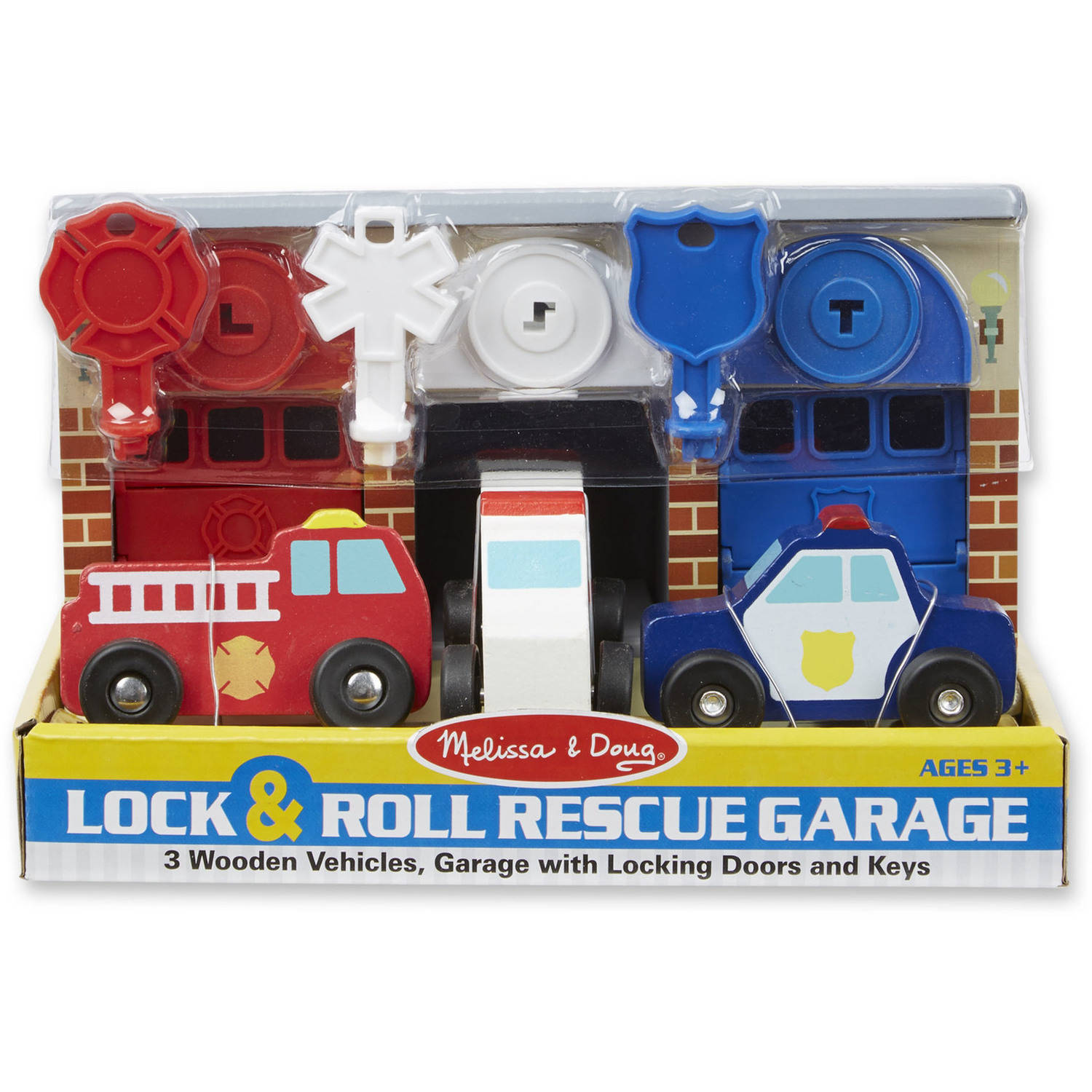 Melissa & Doug: Lock and Roll Rescue Garage image