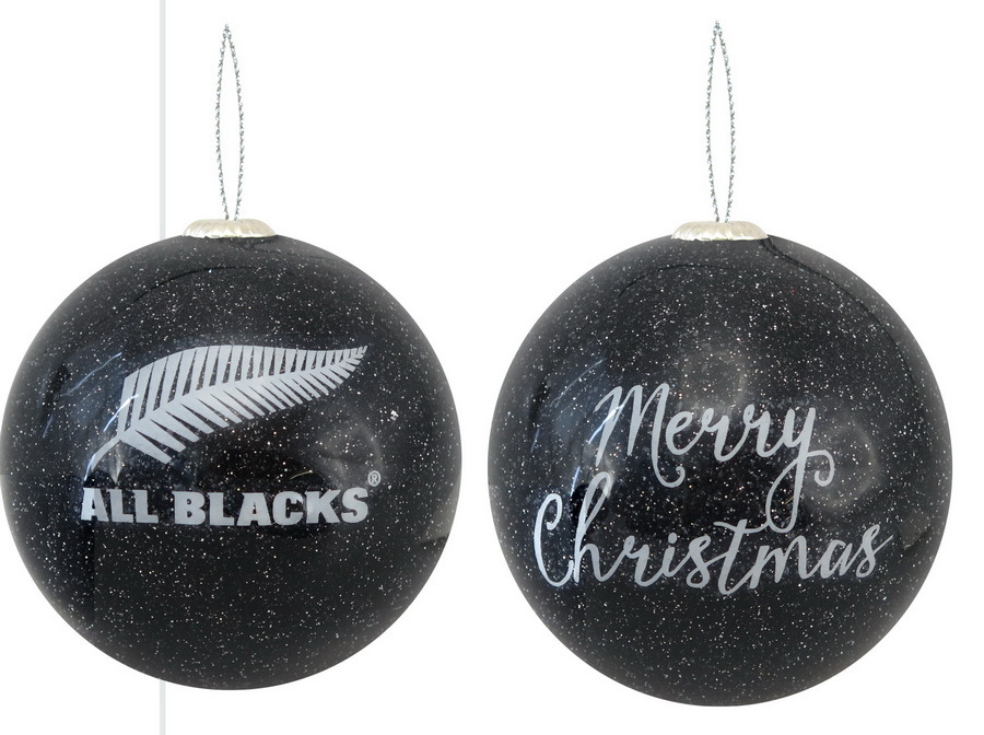 All Blacks: Christmas Decoration - Merry Christmas (Black)