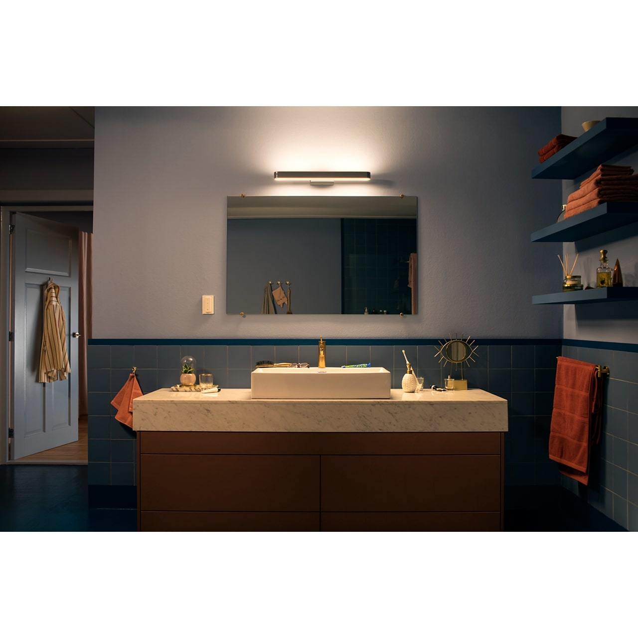 Philips Hue Bathroom Adore Mirror Light image