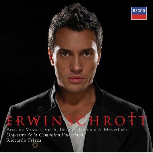 Arias by Mozart, Verdi, Berlioz, Gounod & Meyerbeer on CD by Erwin Schrott