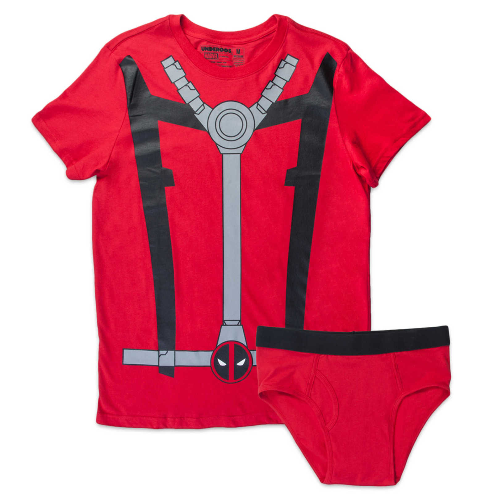 Marvel Deadpool Mens Underoo Set - Small