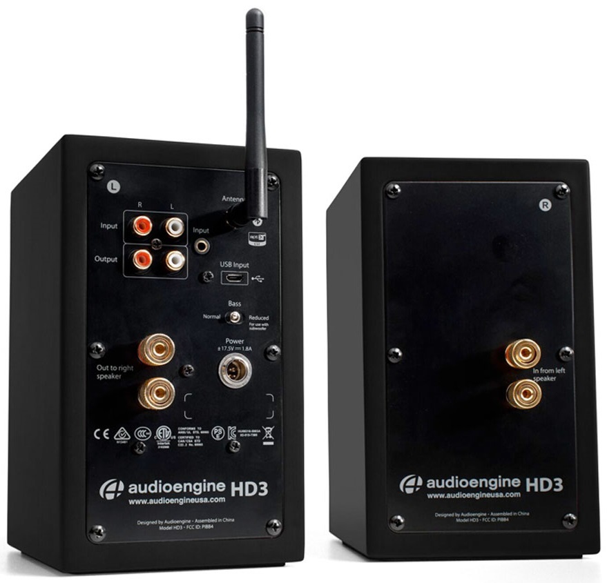 Audioengine: HD3 Powered Desktop Speakers (Pair) - Satin Black image