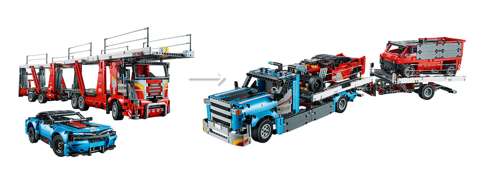 LEGO Technic: Car Transporter (42098) image