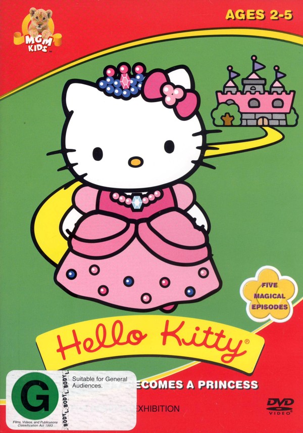 Hello Kitty - Becomes A Princess on DVD image