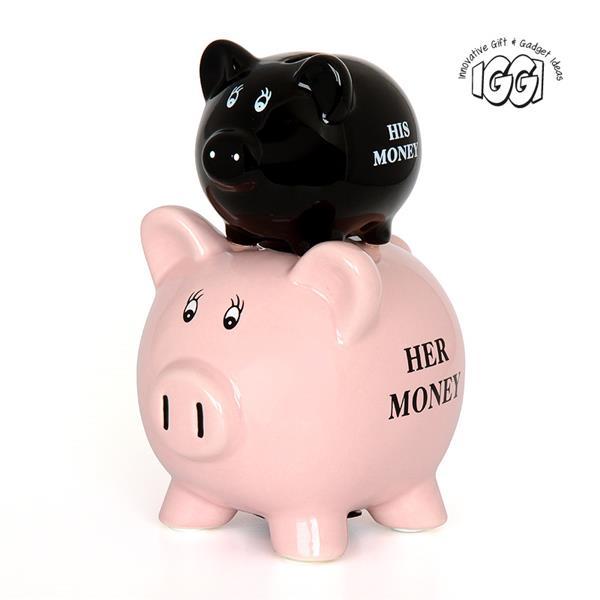 His and Hers Piggy Bank image