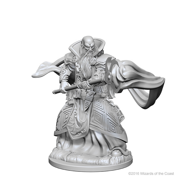 D&D Nolzur's Marvelous: Unpainted Minis - Human Male Wizard image