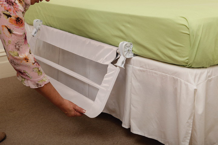 Harrogate Bed Rail - White image