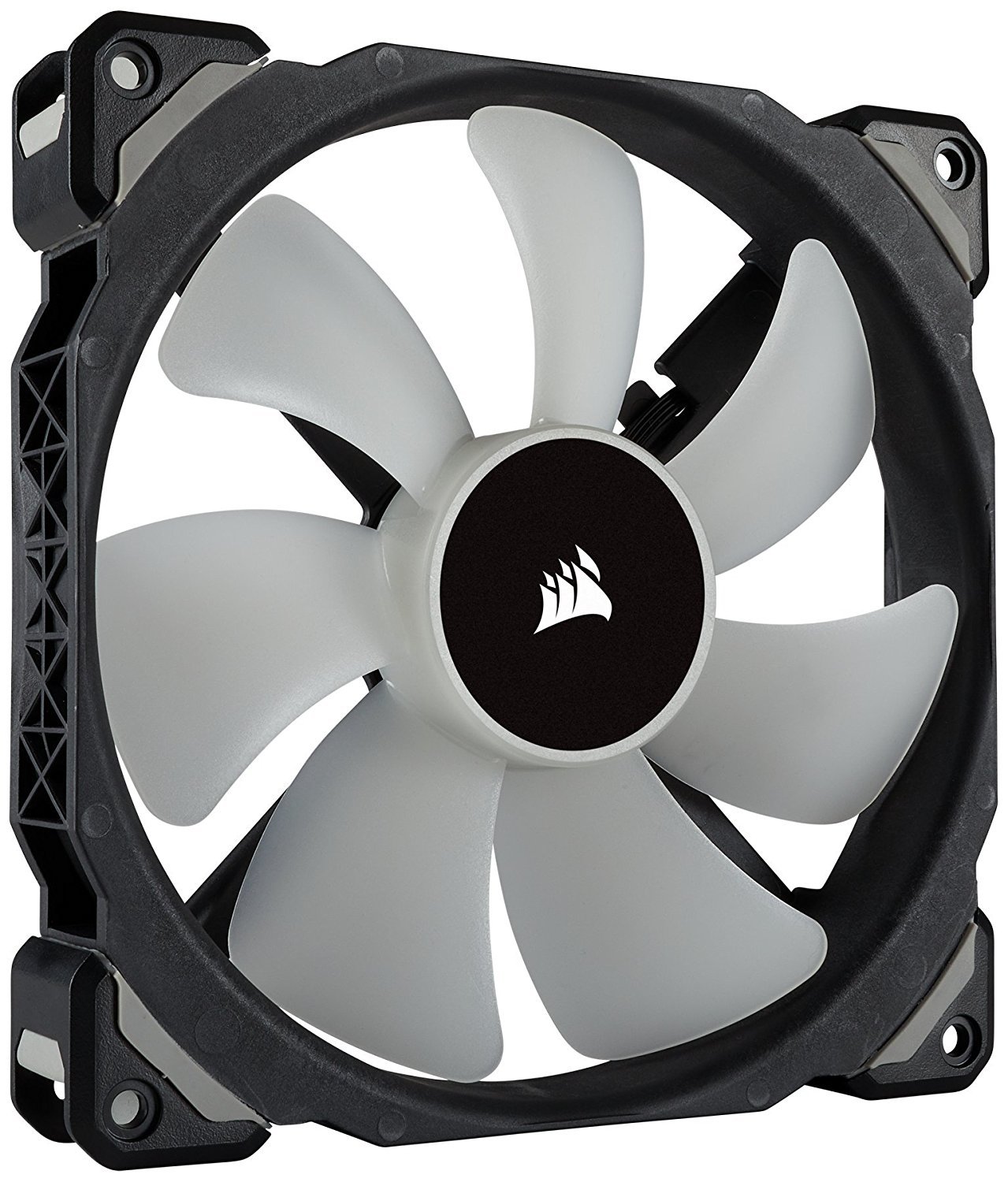 Corsair ML140 PRO RGB LED 140MM PWM Premium Magnetic Levitation Fan — Twin Fan Pack with Lighting Node PRO image