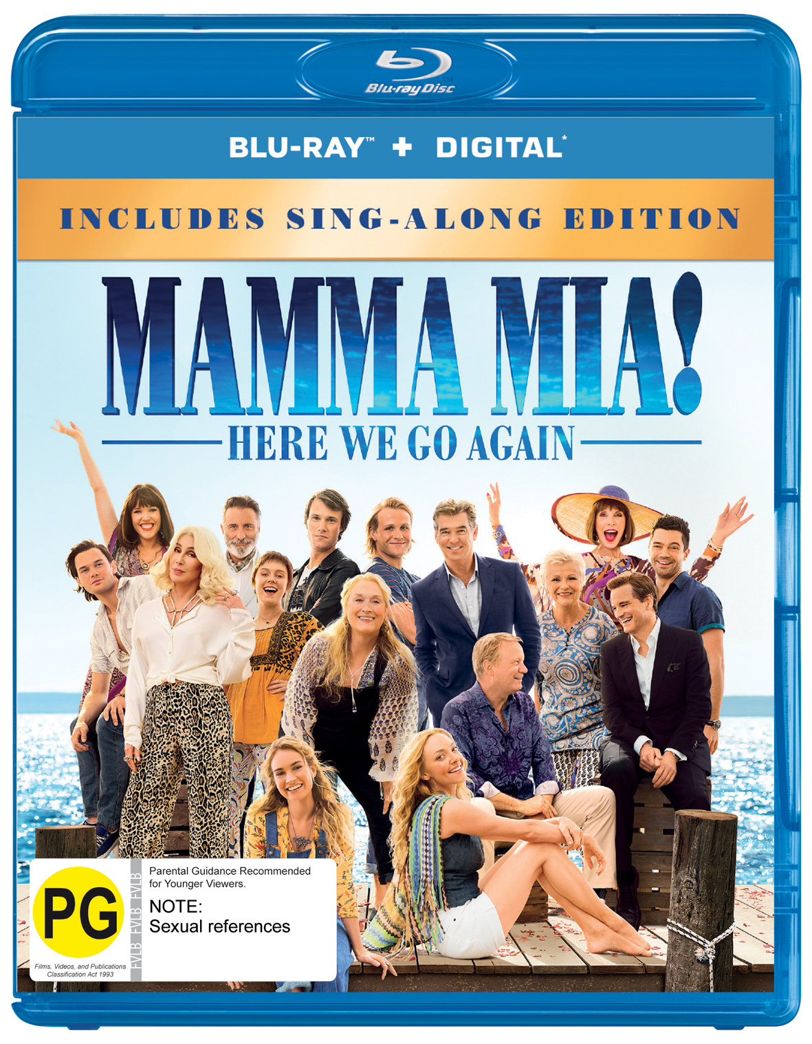 Mamma Mia: Here We Go Again! on Blu-ray image