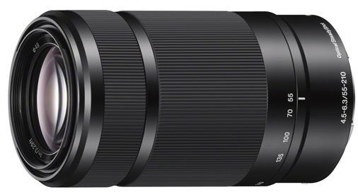 Sony SEL55210 55-210mm Zoom Lens Black image