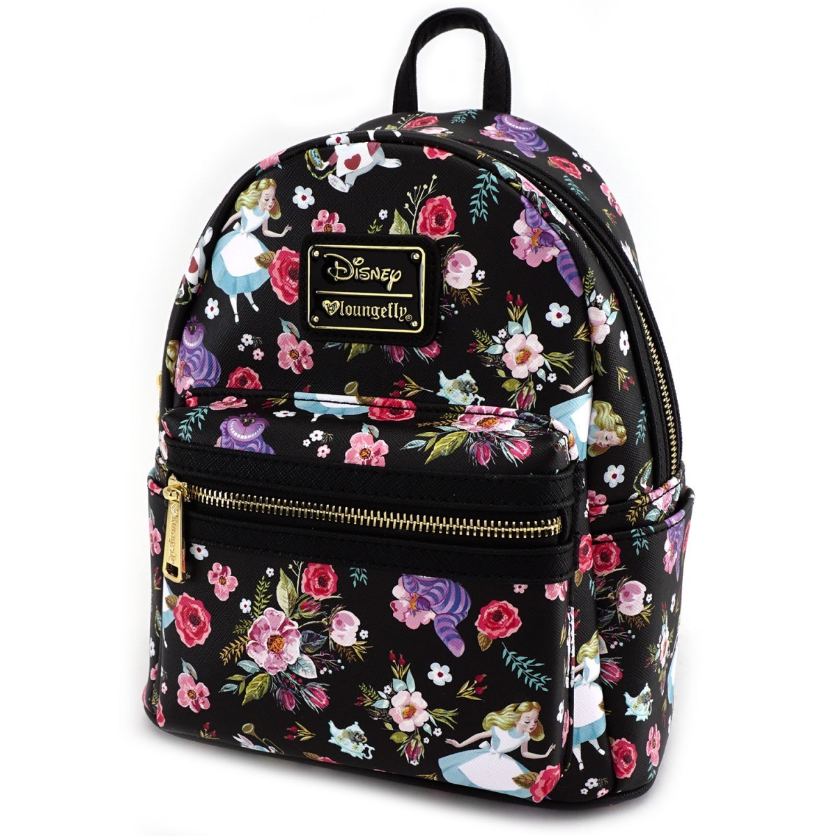 Loungefly: Disney Alice Floral Characters - Mini Backpack