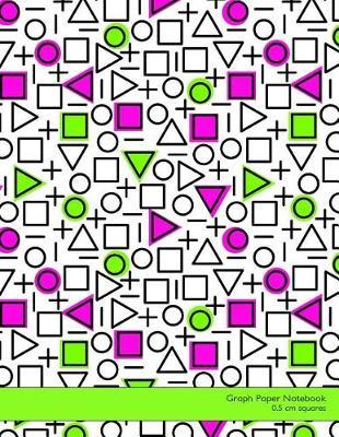 Graph Paper Notebook 0.5 CM Squares by Spicy Journals image