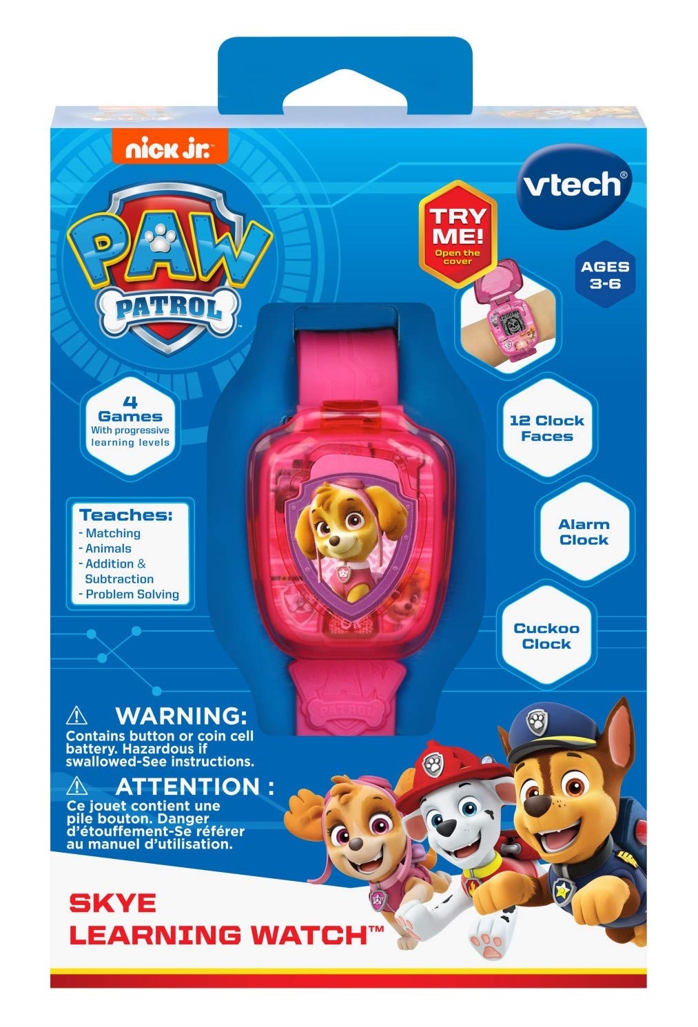 Vtech: Paw Patrol Learning Watch - Skye image
