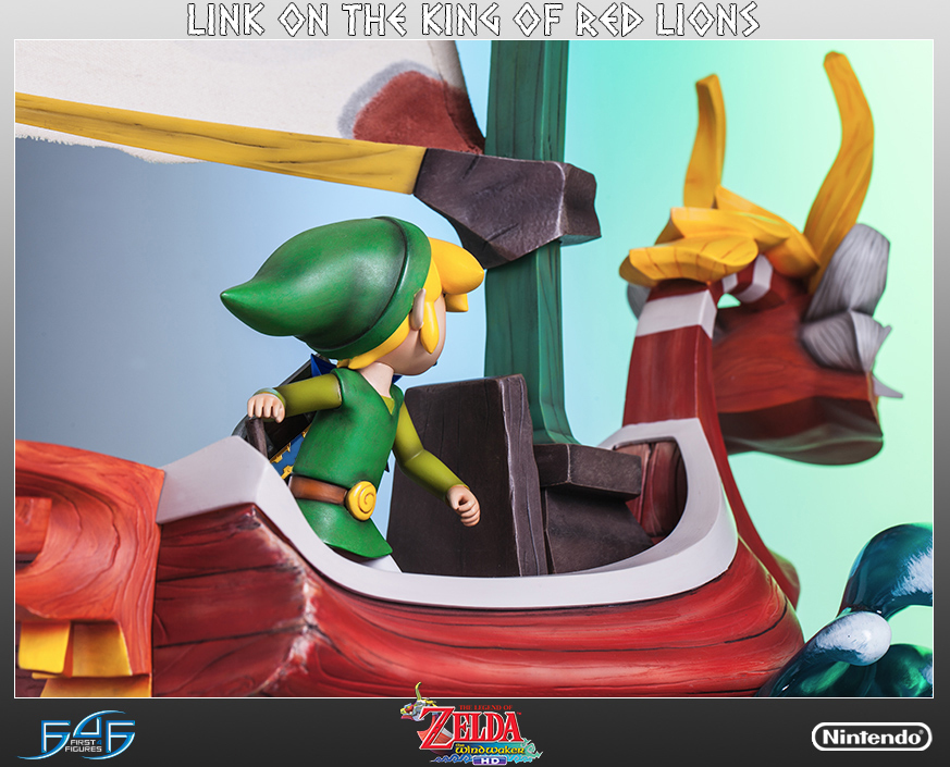 Legend of Zelda: Wind Waker - Link on King of Red Lions ...