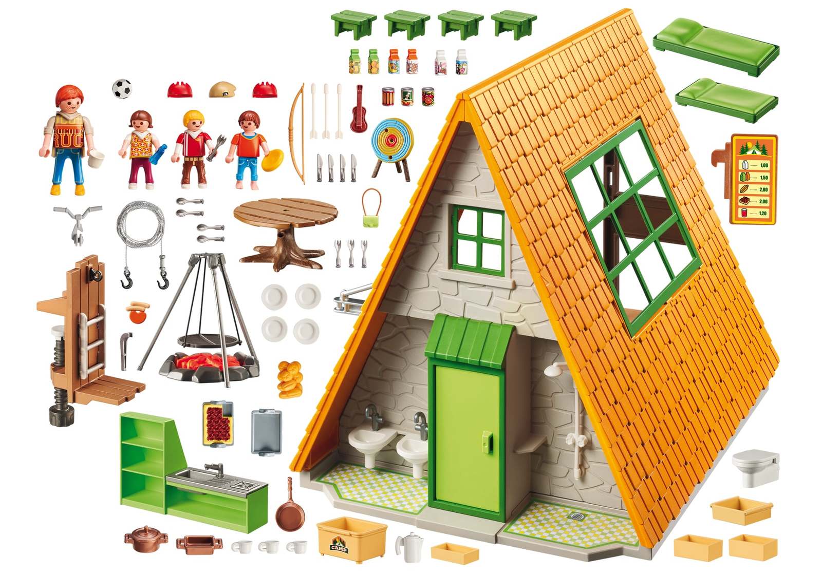 Playmobil: Summer Fun - Camping Lodge