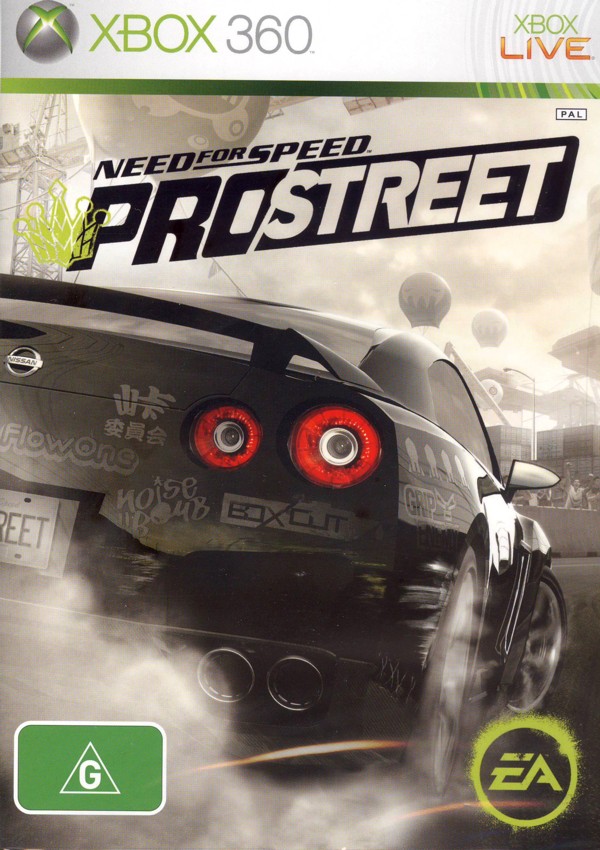 Need for Speed ProStreet on X360