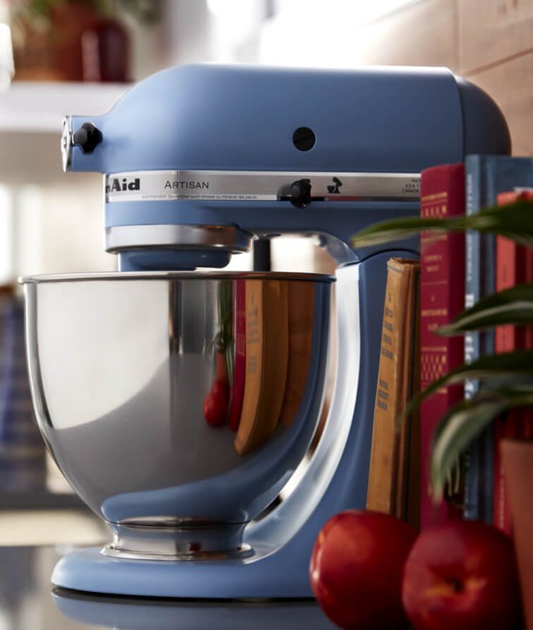 Buy KitchenAid 4.7L Artisan Stand Mixer Blue Velvet at Mighty Ape NZ