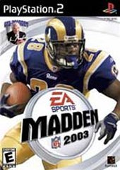 Madden 2003 for PS2 Madden 2003 for PS2