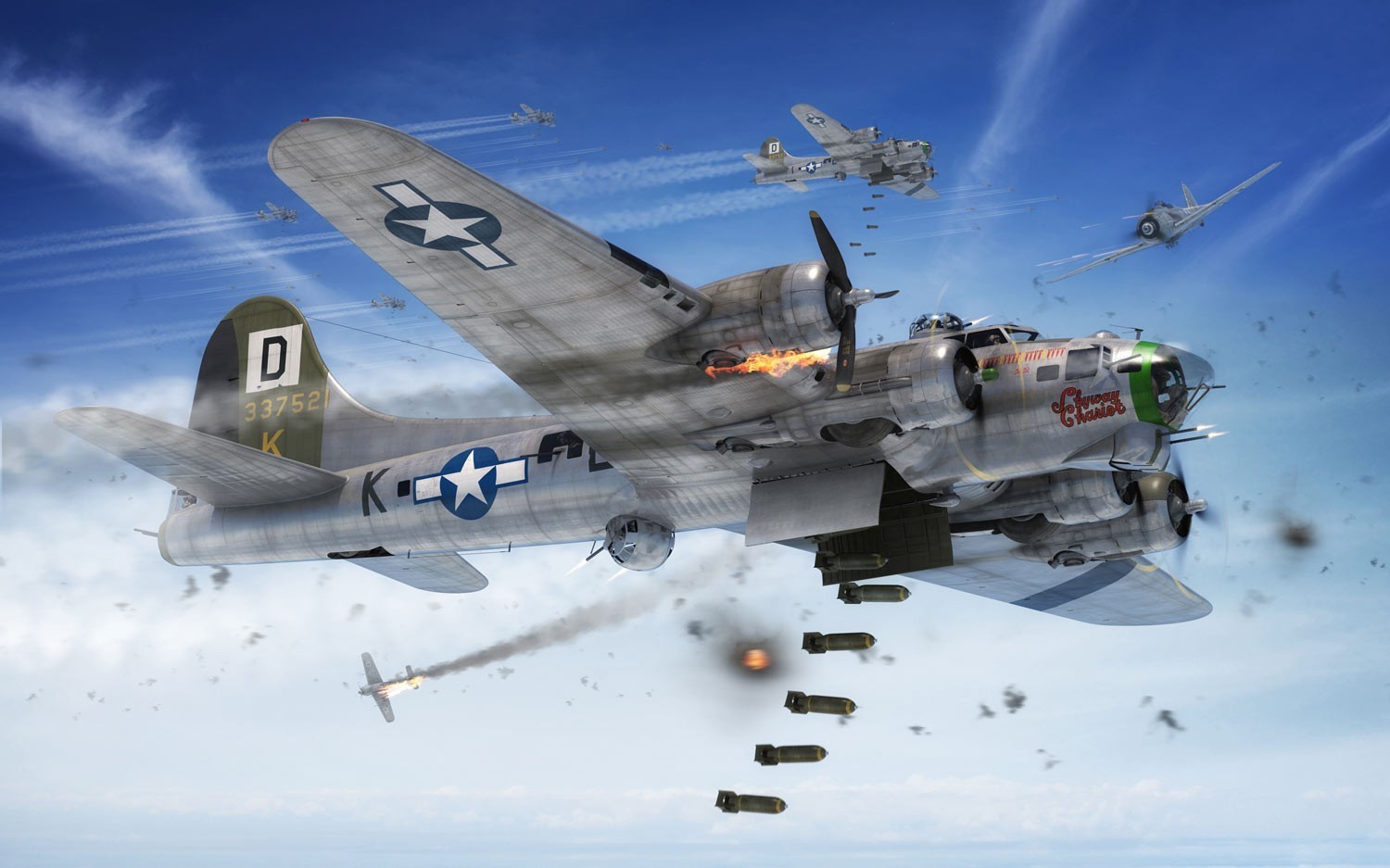 Airfix 1:72 Boeing B-17G Flying Fortress - Model Kit