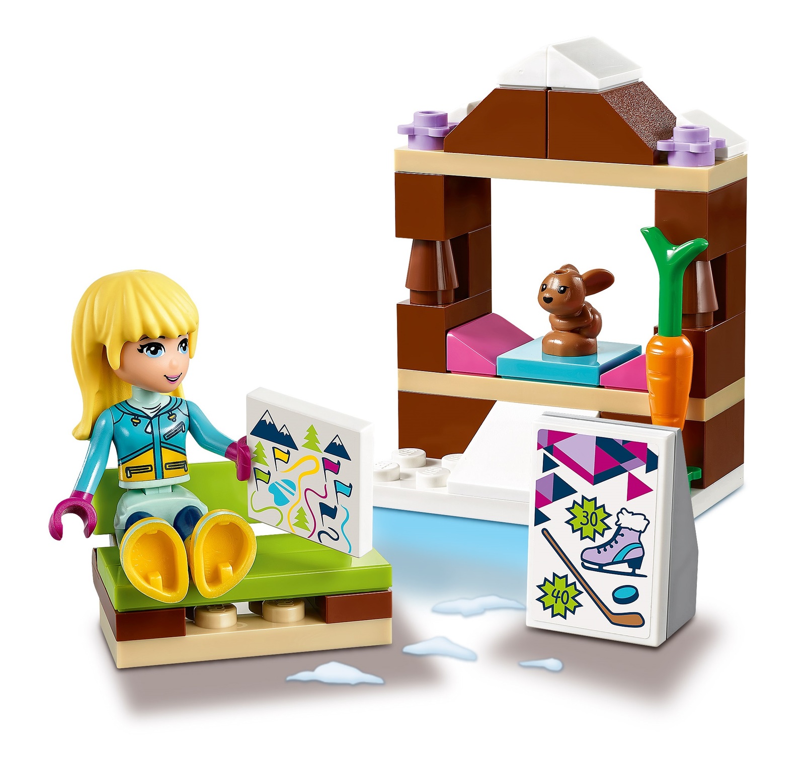 LEGO Friends: Snow Resort Ice Rink (41322) image