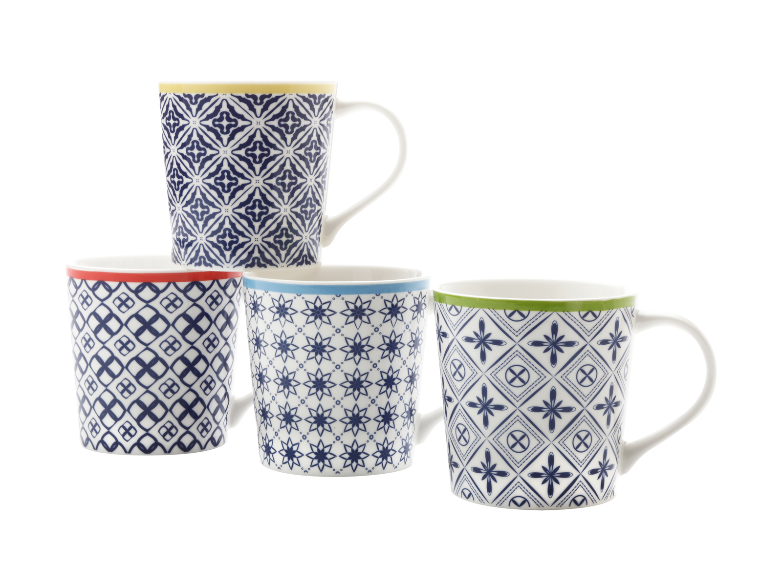 Maxwell & Williams Luxor Mug Set of 4 (400ml) at Mighty Ape NZ