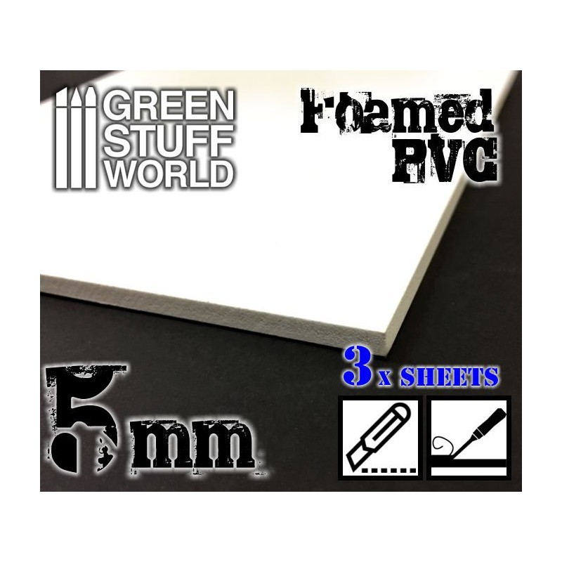 Green Stuff World Foamed PVC 5 mm image