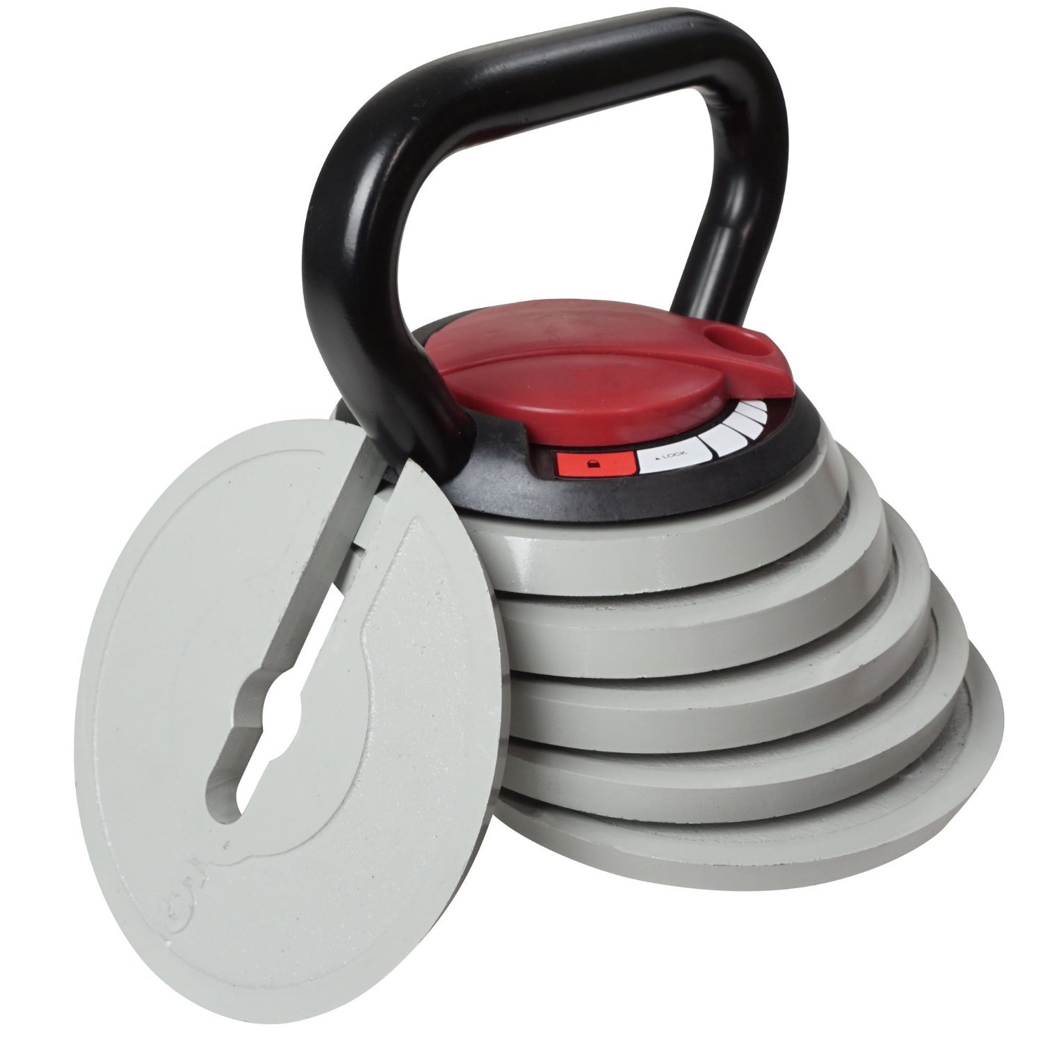 Buy MultiWeight Smart Adjustable Kettlebell 18kg (40lbs) at Mighty