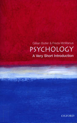 Psychology: A Very Short Introduction on Paperback by Gillian Butler