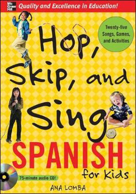 Hop, Skip, and Sing Spanish (Book + Audio CD) image