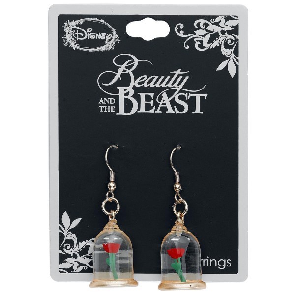 Neon Tuesday: Beauty & The Beast - Enchanted Rose Earrings image