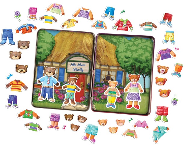 Teddy Bear - Expressions Magnetic Tin Playset