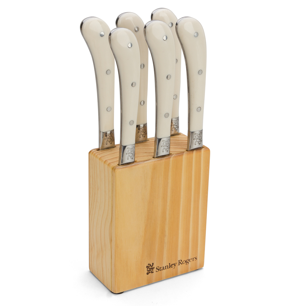 Stanley Rogers Artisan Pistol Grip Steak Knife Set of 6 image