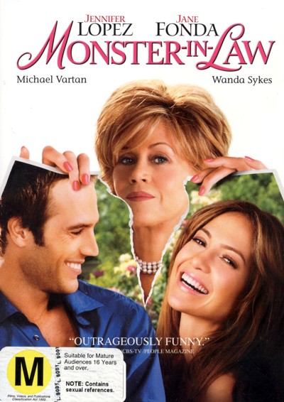 Monster In Law on DVD image