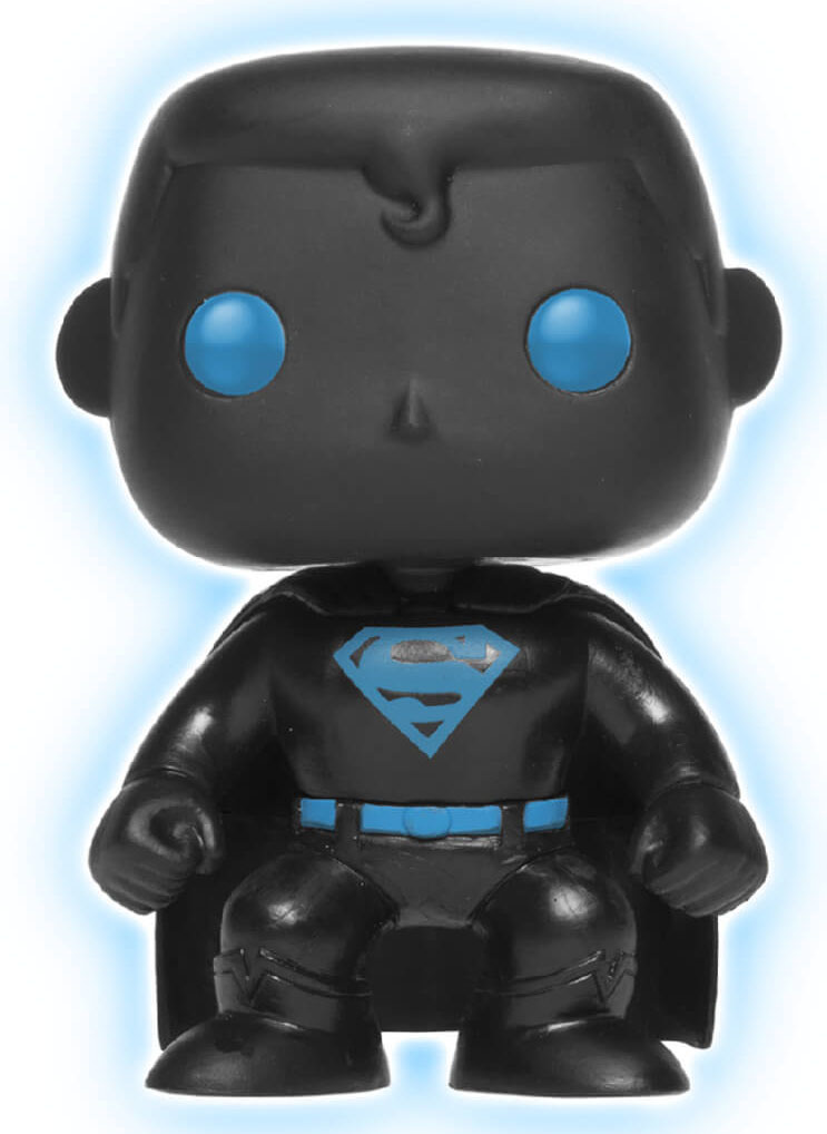Justice League - Superman Silhouette (Glow) Pop! Vinyl Figure image