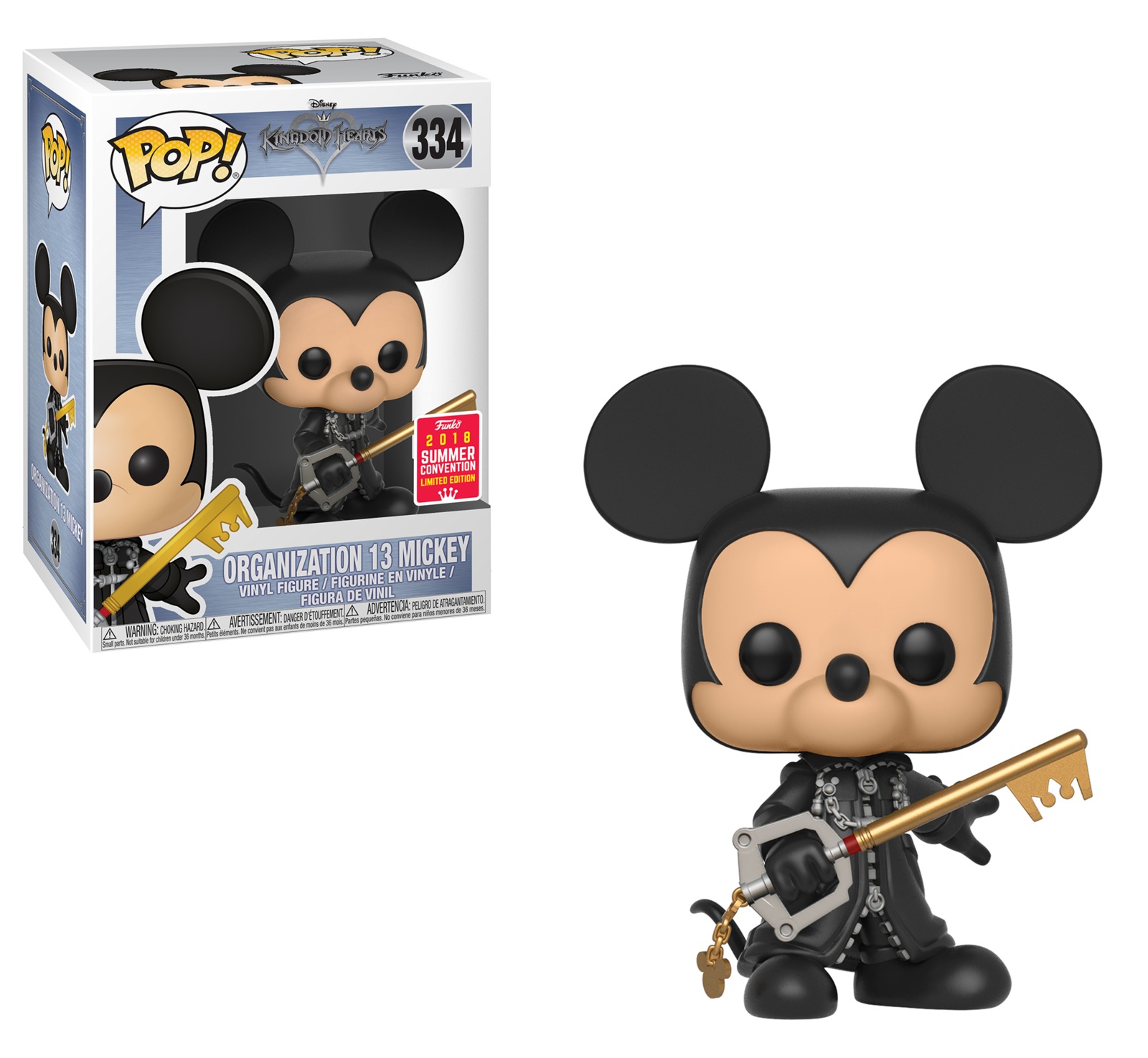 Kingdom Hearts - Mickey (Unhood) Pop! Vinyl Figure