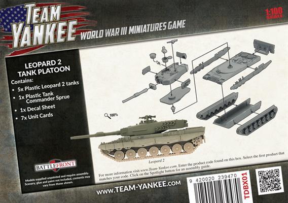 Team Yankee: Dutch Leopard 2 Tank Platoon image