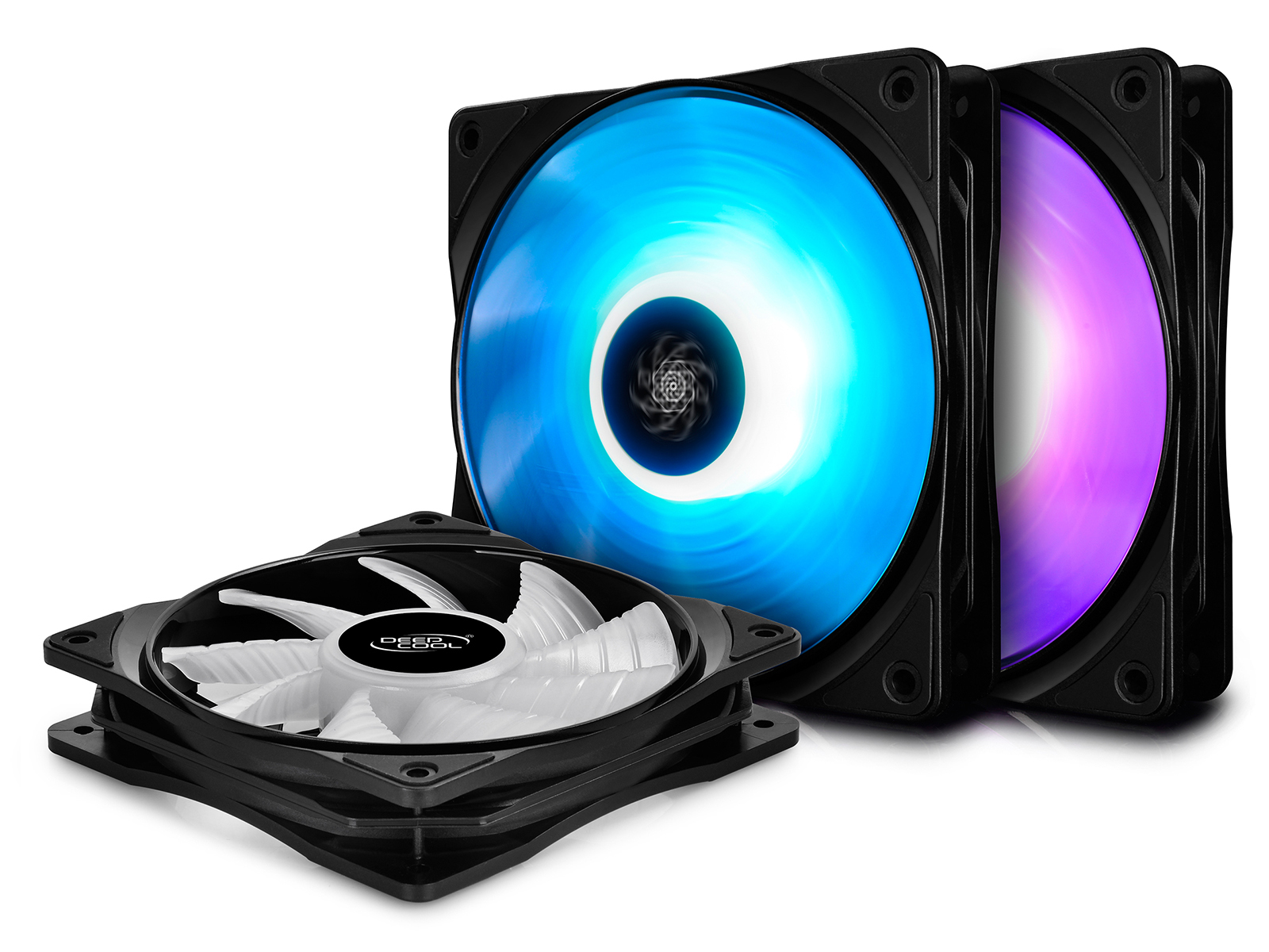 Deepcool: RF120 3-in-1 Customisable RGB LED Fans - 120mm (3-Pack) image
