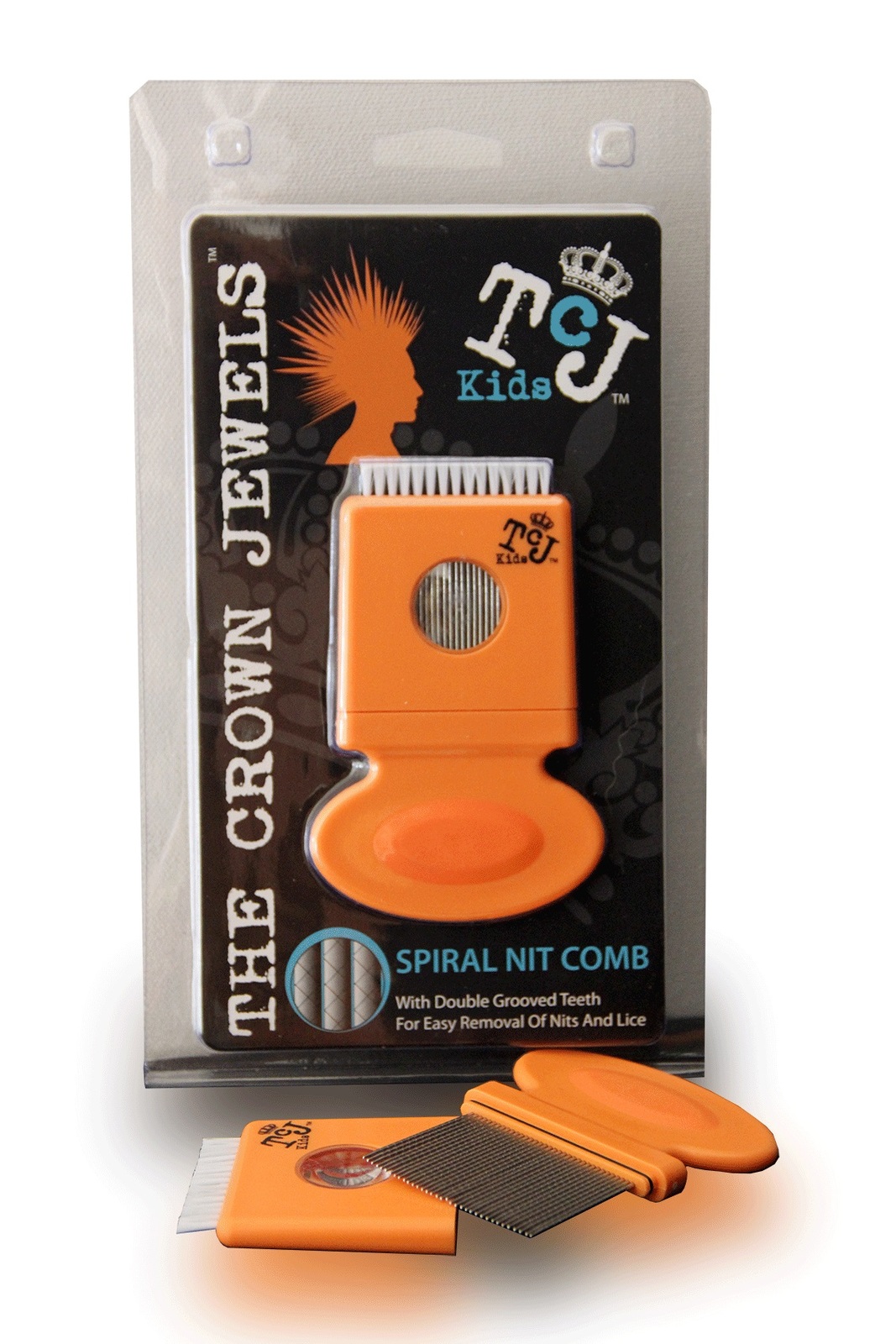 TCJ-Kids: Head-Lice Spiral Tooth Nit Comb