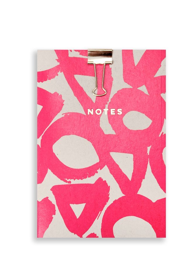 Nineteen Seventy Three: Pink Tri Circle - A5 Notepad image