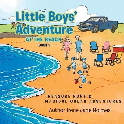 Little Boys' Adventure at the Beach by Irene Jane Holmes image