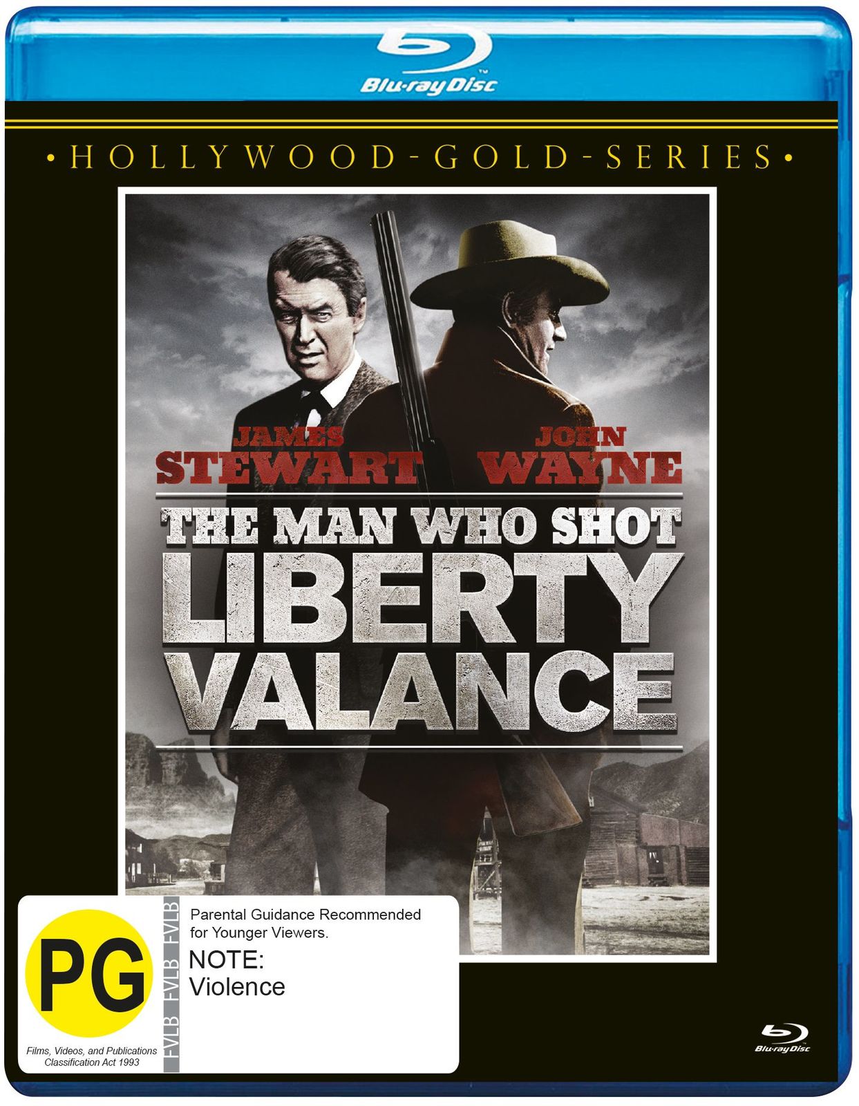 The Man Who Shot Liberty Valance (Bluray) on Blu-ray image