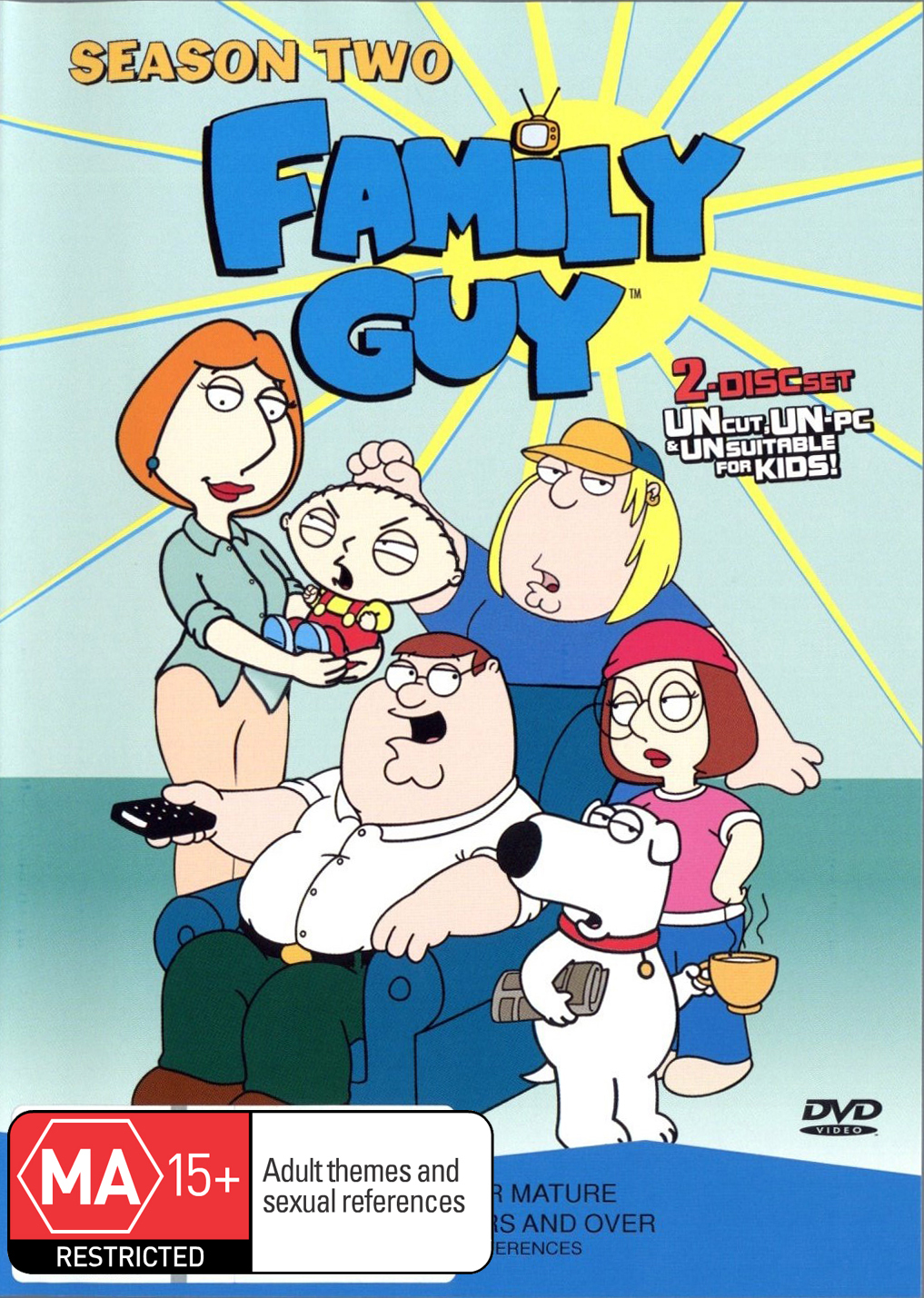 Family Guy - Season 2 (2 Disc Set) on DVD image